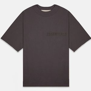 New Fear of God Essentials Off Black T-Shirt. 12